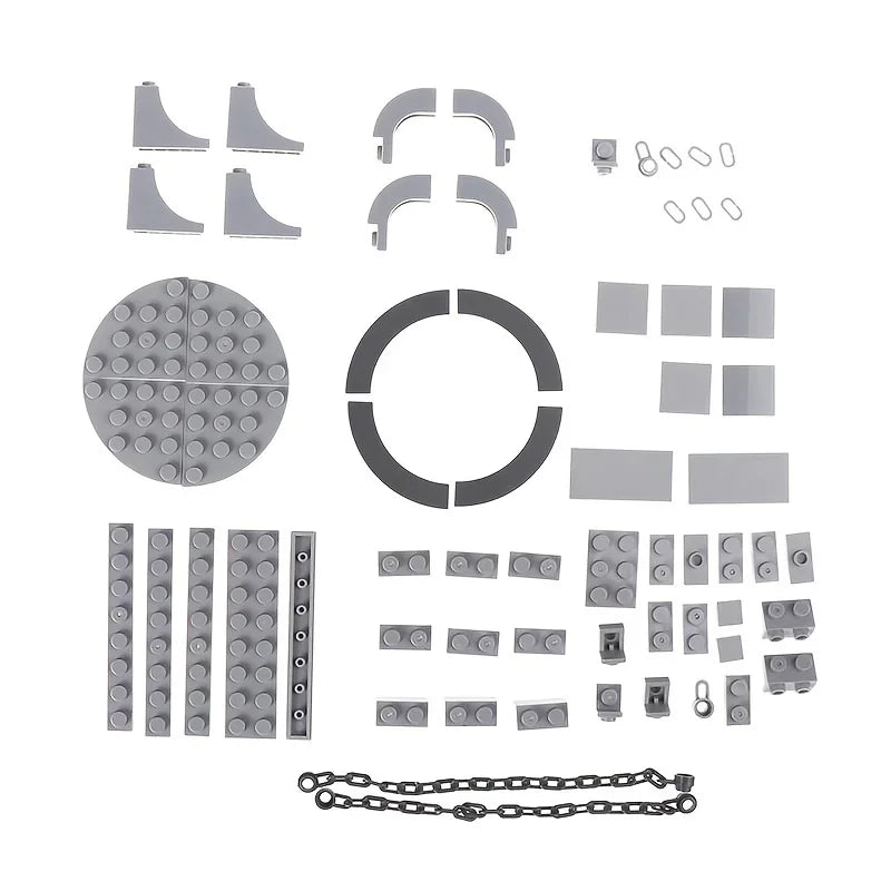 DIY Tensegrity Sculpture Building Blocks 56pcs – LEGO Compatible Building Blocks Set Qme