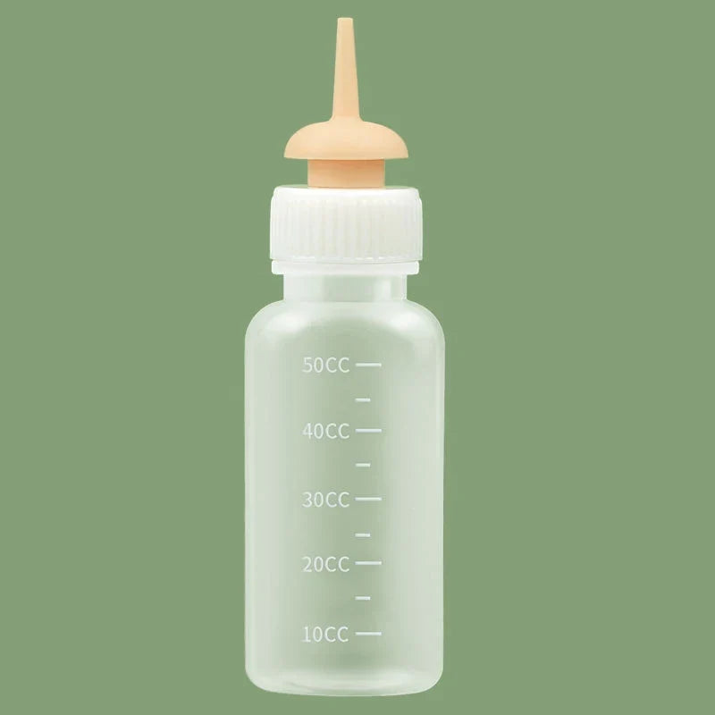 Mini Silicone Nursing Bottle for Newborn Kittens & Small Pets Pet Nursing Bottle Qme A1
