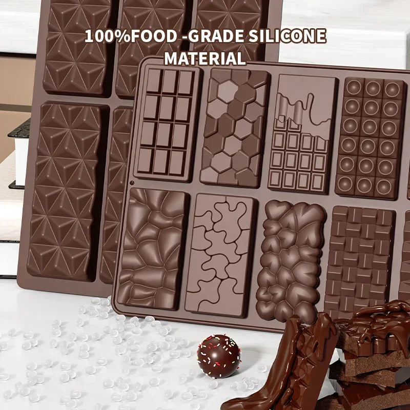 Silicone Break-Apart Chocolate & Protein Candy Mold | 3D DIY Silicone Candy Mold Qme