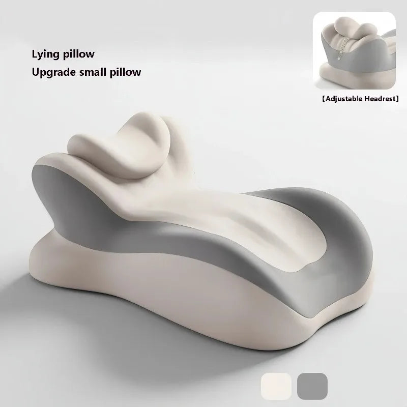 Memory Foam Wedge Pillow – Neck, Leg & Reading Ergonomic Support Wedge Support Pillow Qst With pillow A