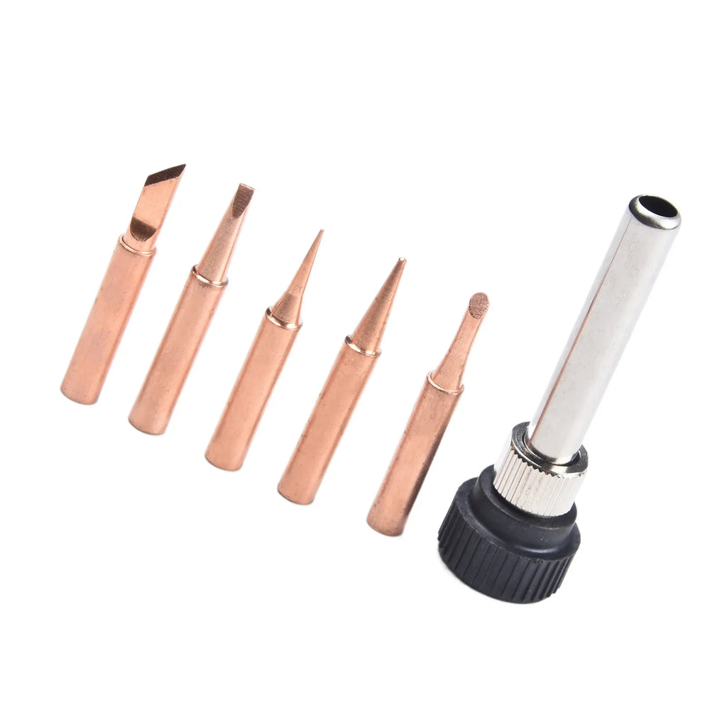 900M Soldering Iron Tips – Copper Internal Heated Solder Heads Soldering Iron Tips Qme