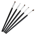 Dental Resin Brush Pens Silicone Composite Shaping Tools 5 Pcs Dental Resin Brush Set Qme 5PCS China Mainland