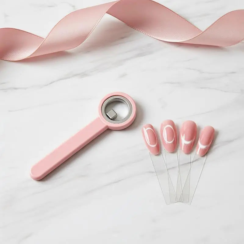 Ring Cat Eye Magnet Nail Tool – Hollow Nail Art Effects | Qme Nail Art Magnet Tool Qme