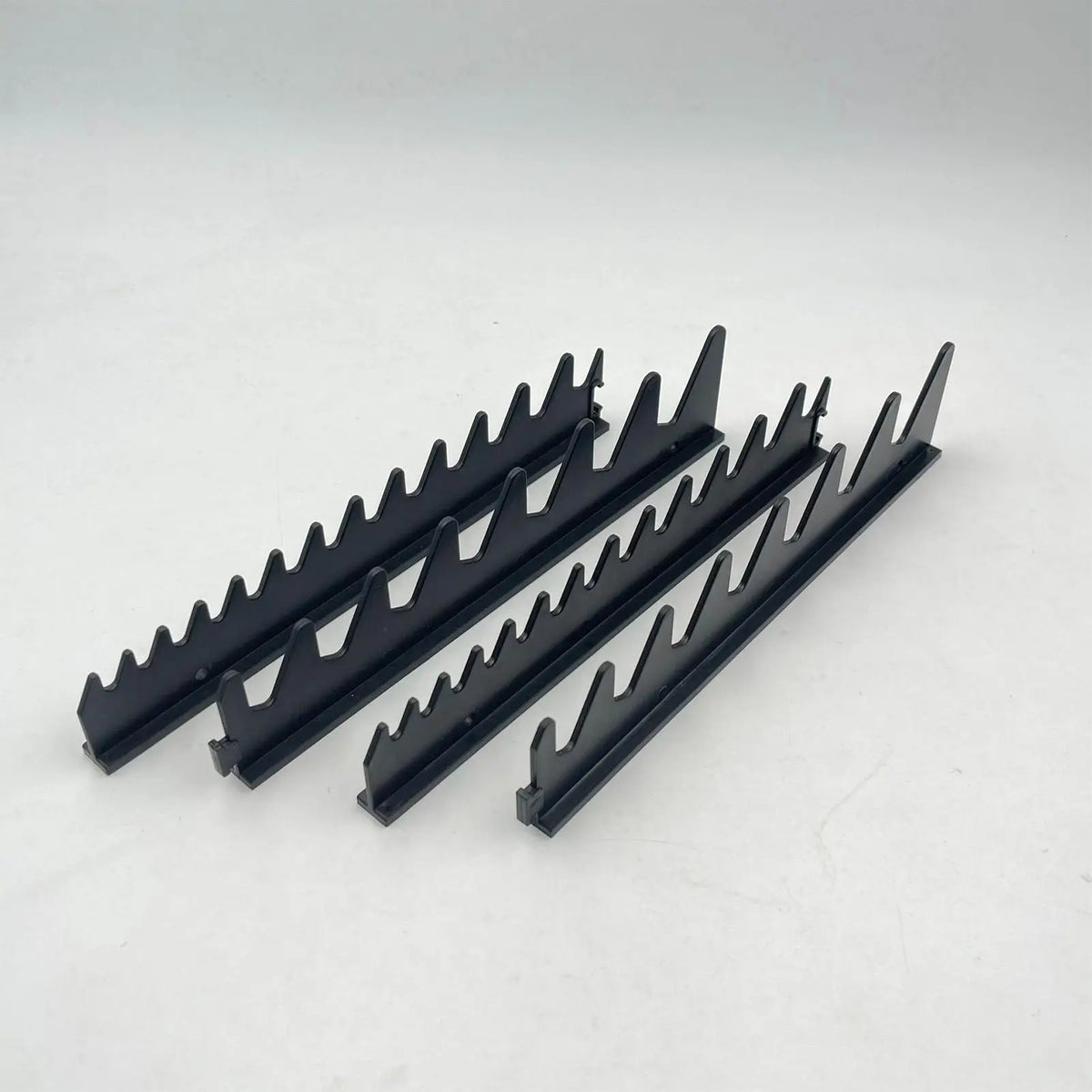 Heavy-Duty Wall-Mounted Wrench Organizer Rack | Iron Storage Wall Tool Rack Qme