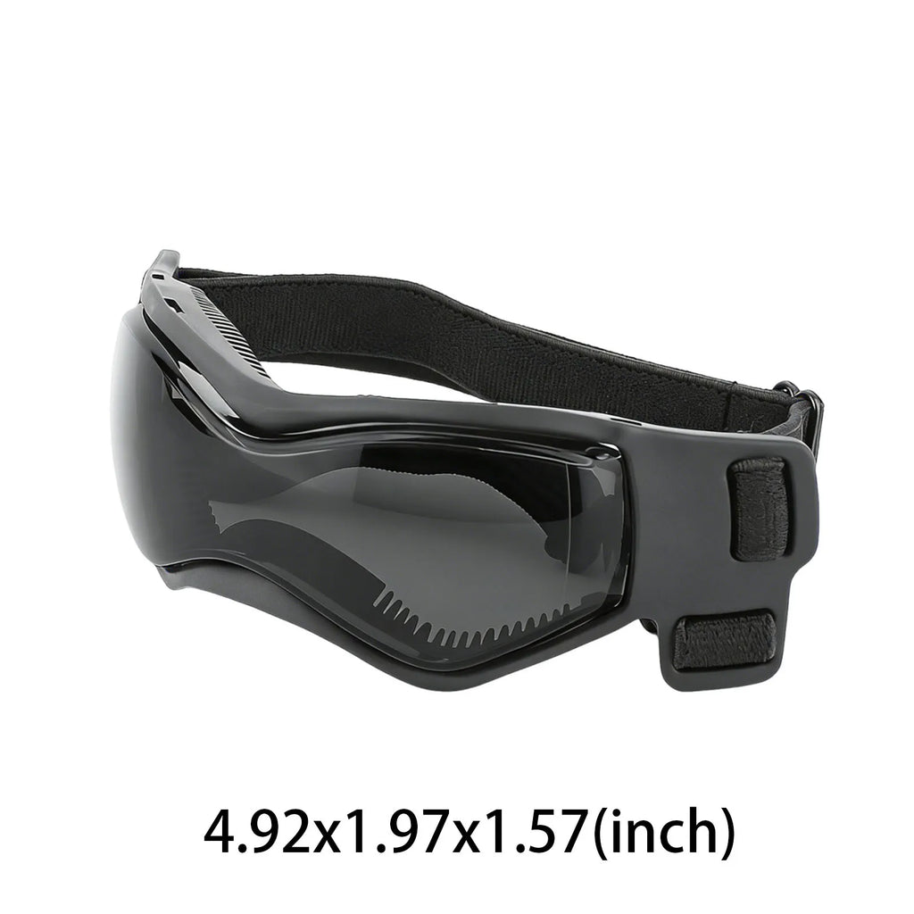 Dog Goggles UV Protection Adjustable Straps – Dustproof Sunglasses Dog Goggles Qme