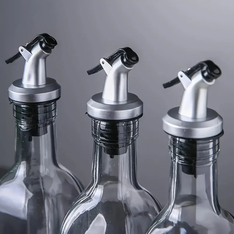 Leak-Proof Oil Pourer Spout Cap | ABS, Fits Oil & Sauce Bottles Oil Pourer Spout Qme