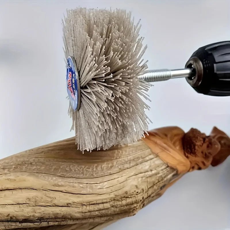 Nylon Abrasive Wire Brush Polishing Wheel for Rotary Tools Rotary Tool Accessory Qme 1PC