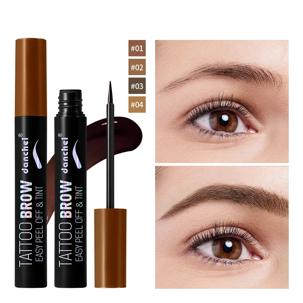 Peel Off Eyebrow Tint Gel – 3D Fluffy Smudge-Proof Brow Eyebrow Tint Gel Qst