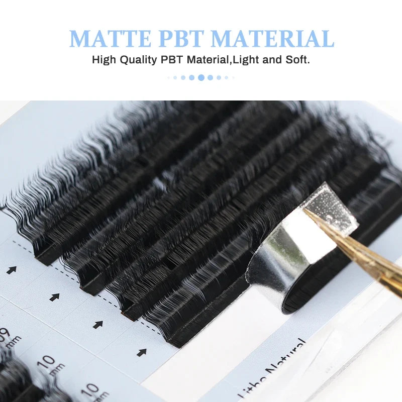 NATUHANA 3D Fluffy Curly False Eyelashes – Thick Wispy Lashes False Eyelashes Qme