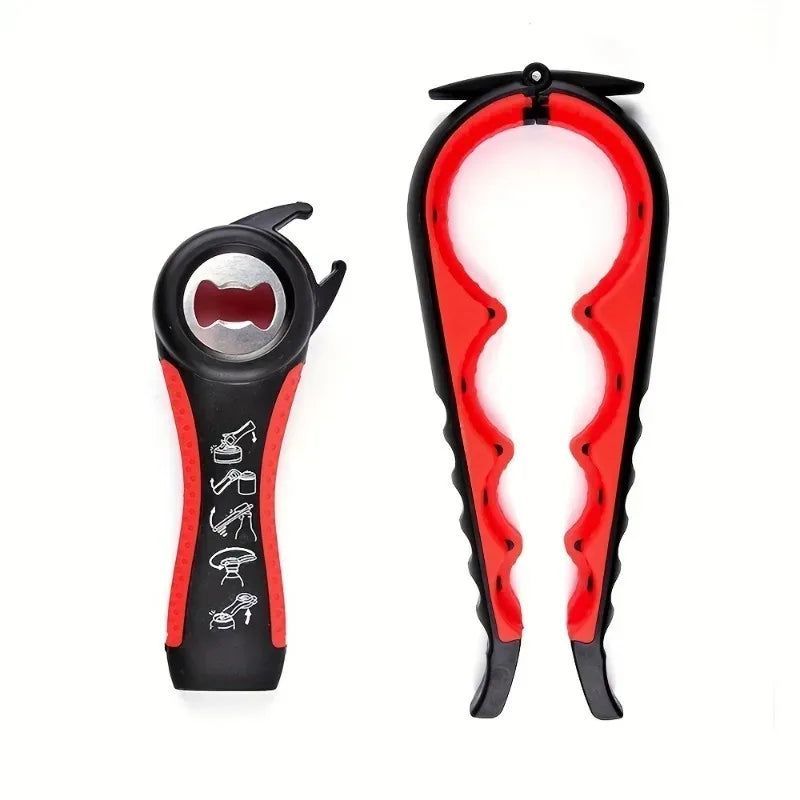 Multi-Function Can & Bottle Opener with Anti-Slip Grip Can & Bottle Opener Qme