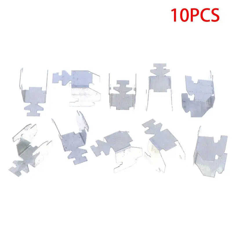 Aluminum Shelf Support Clips for Cabinets & Bookcases – 10 pcs Shelf Support Clips Qme