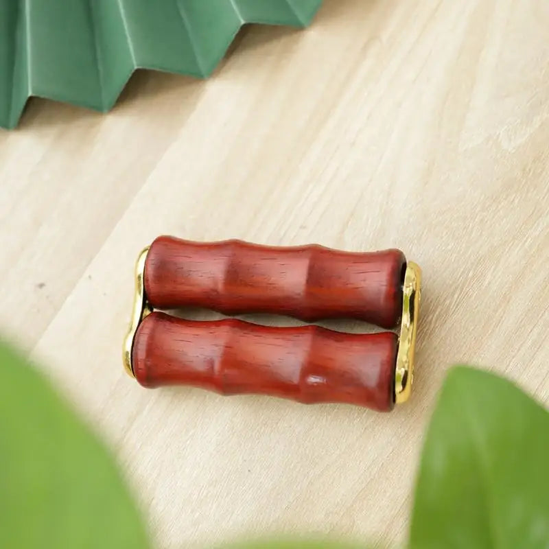 Wood Roller Finger Massager – Sandalwood & Chicken Wing Finger Massage Roller Qst B