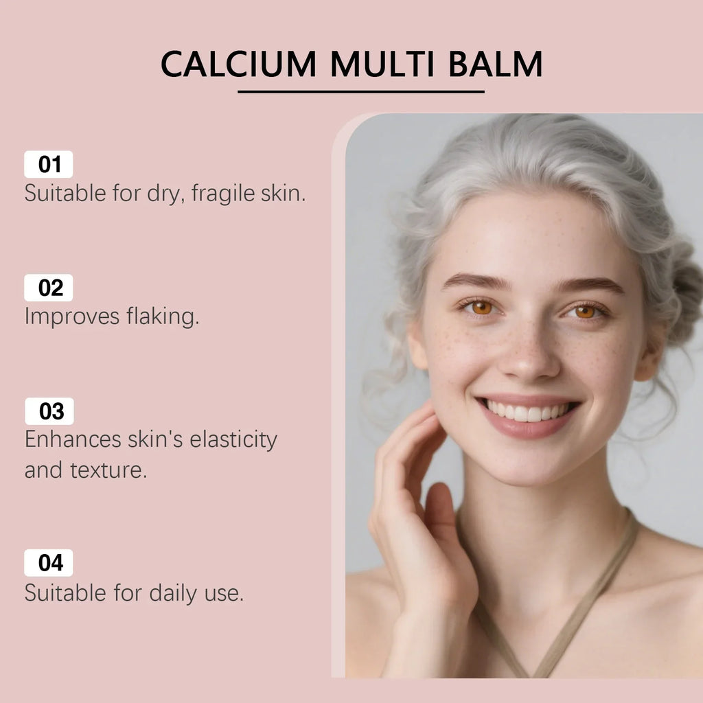 Calcium Multi Balm Firming Hydrating Face Balm Stick | Qme Firming Face Balm Qme