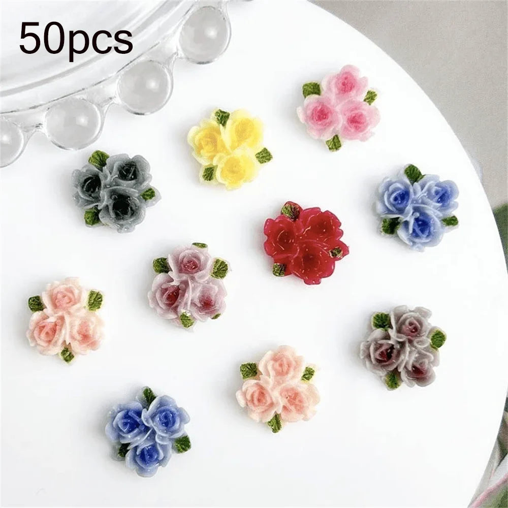 30-Piece Mixed Nail Art Accessories & Decoration Set Nail Art Accessories Qme 50pcs