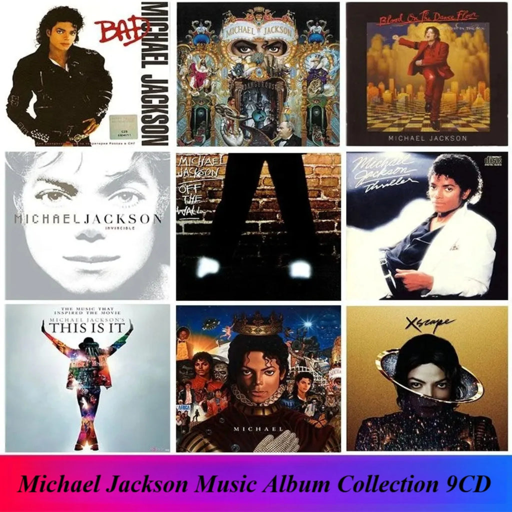 Pop King Complete Studio Album 9CD High-Fidelity Collection Music CD Box Set Qme 9cd