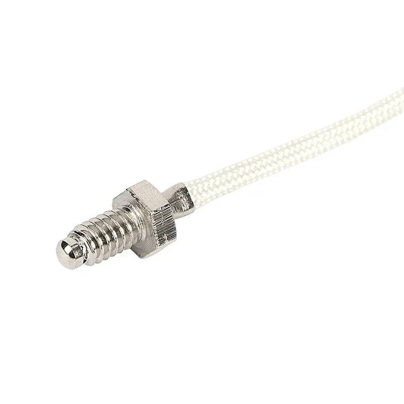 K-Type Thermocouple Probe M6 Screw 0–800°C | 1M & 2M Cable Thermocouple Sensor Probe Qme
