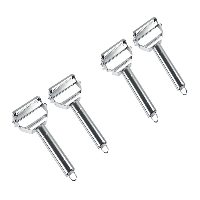 Double-Head Stainless Steel Vegetable & Melon Peeler Vegetable Peeler Qme 4in1 Peeler 4PCS