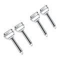 Double-Head Stainless Steel Vegetable & Melon Peeler Vegetable Peeler Qme 4in1 Peeler 4PCS