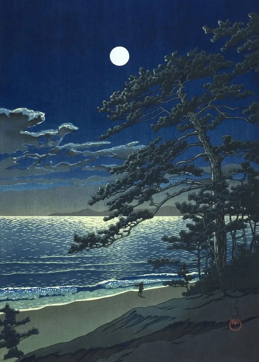 Kawase Hasui Japanese Landscape Canvas Poster | Wall Art Print