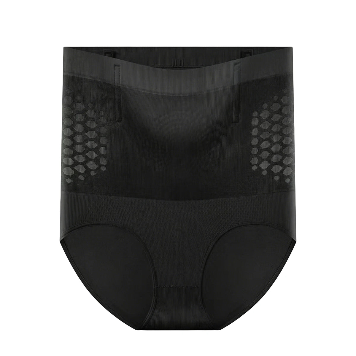 S-4XL Seamless High Waist Shaping Briefs for Women Shaping Briefs Qst Black 2XL 1pc
