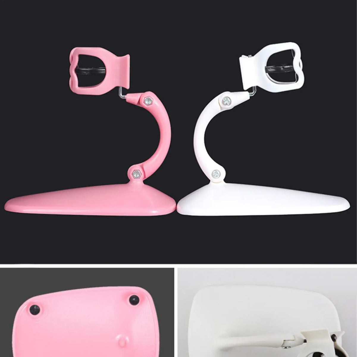 Adjustable Nail Polish Bottle Holder & Display Clip Nail Polish Holder Qme