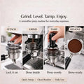 54mm Twist-Lock Dosing Funnel for Breville Espresso Machines Espresso Dosing Funnel Qst As Shown