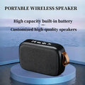 Mini Fabric Portable Bluetooth 5.0 Wireless Speaker Soundbar Portable Bluetooth Speaker Qme Default Title