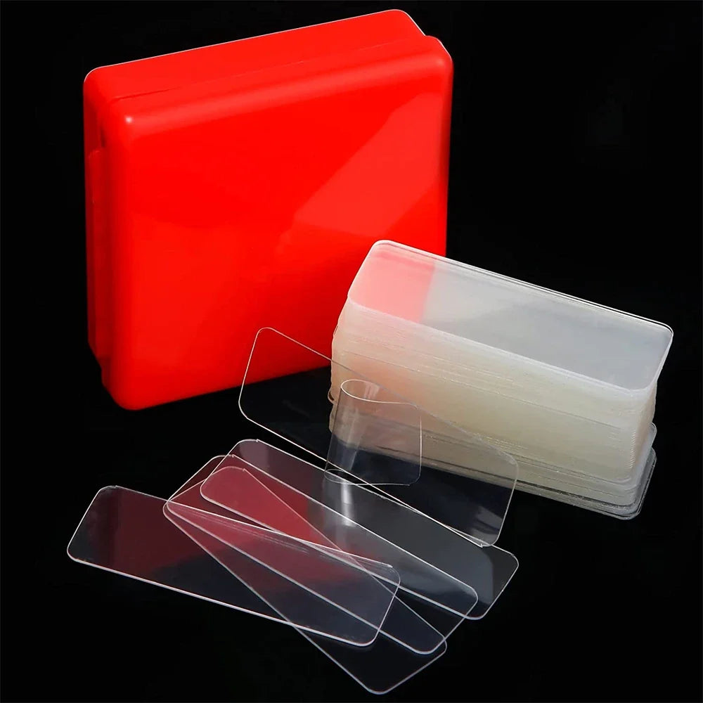 Ultra-Strong Clear Double-Sided Mounting Tape | Reusable 60pc Double-Sided Tape Qme
