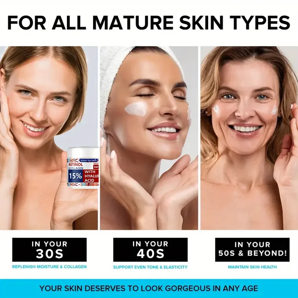 Retinol Lifting & Firming Face Cream with Collagen – 50g Firming Face Cream Qme