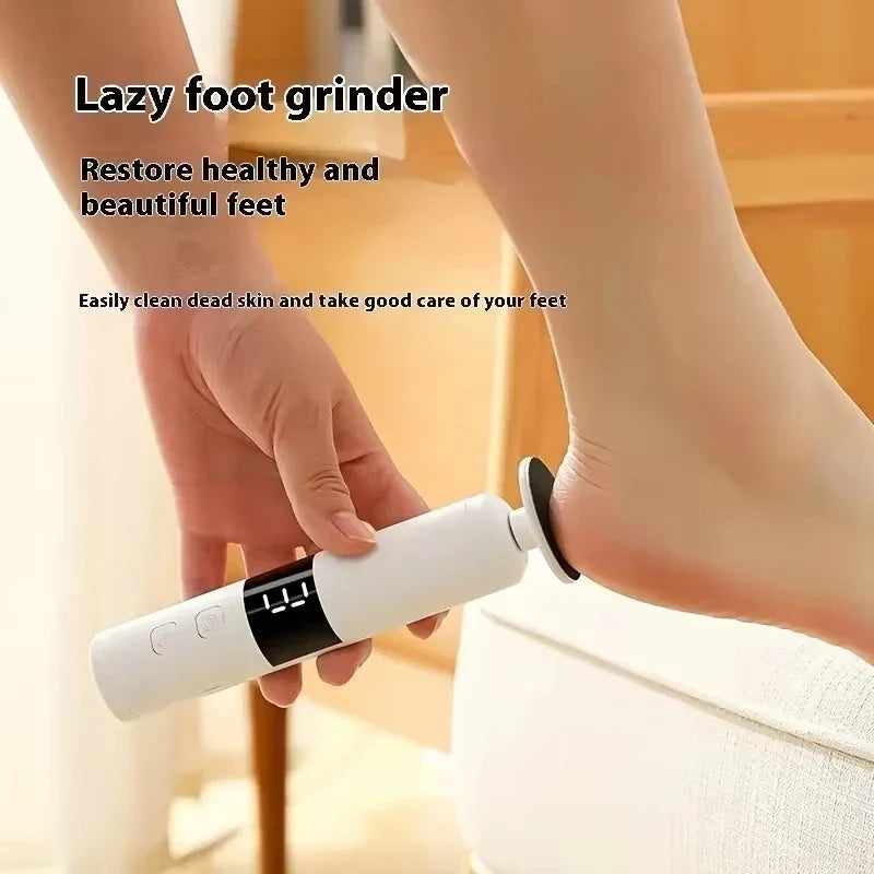 Electric 2-in-1 Foot & Nail Grinder | 3-Speed USB Rechargeable Electric Foot Grinder Qme