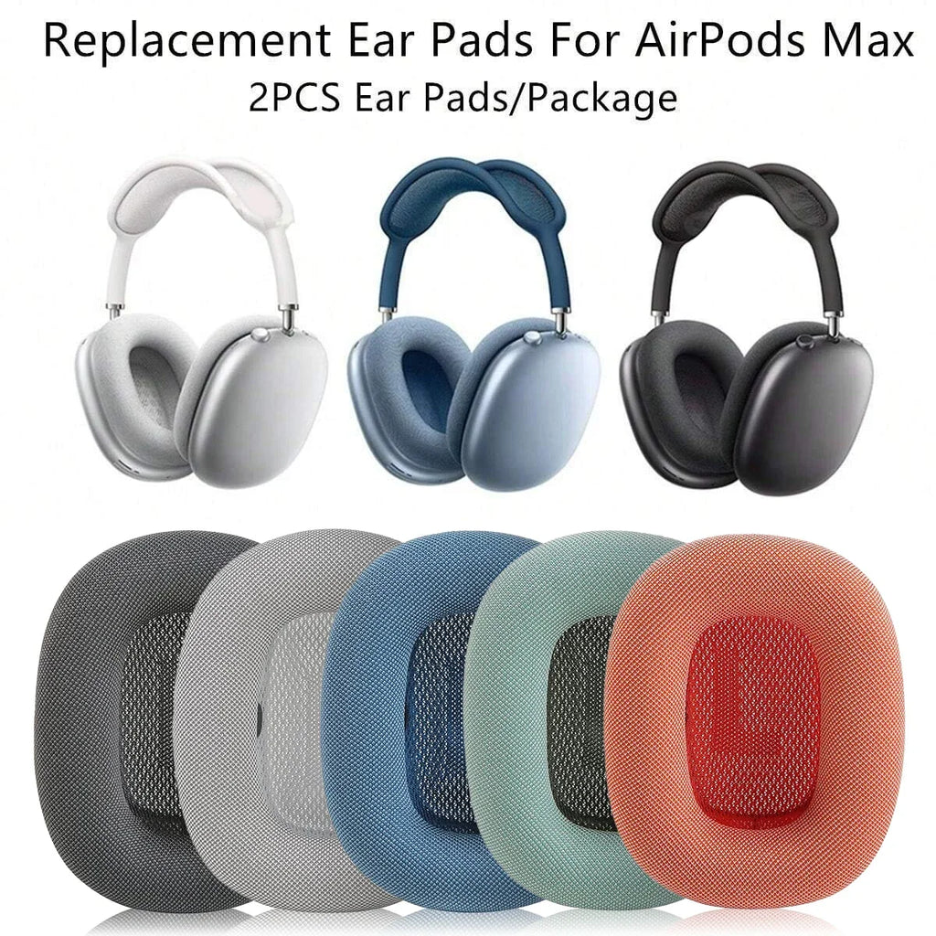 Memory Foam AirPods Max Replacement Ear Pads – Breathable Headphone Ear Pads Qme