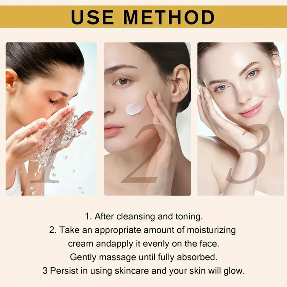 YOUNGCOME Rice Water Moisturizing Face Cream 30g/60g Facial Moisturizer Qst