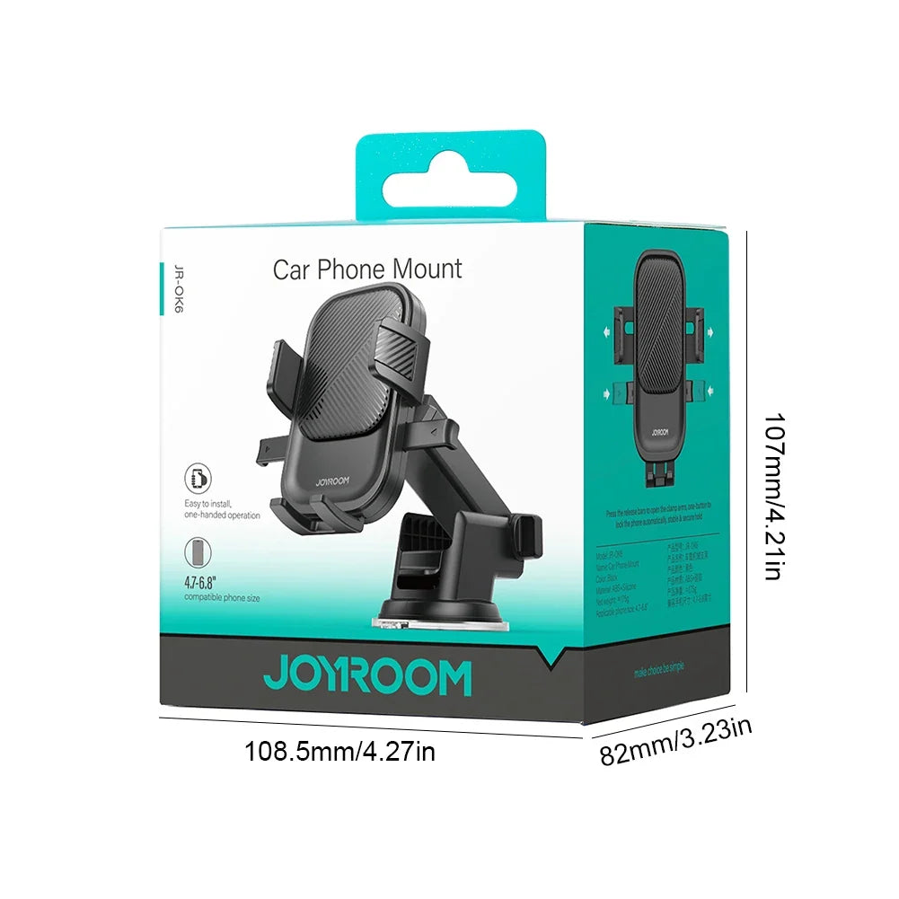 360° Rotating Car Phone Holder Suction Cup Mount | GPS Stand Car Phone Mount Qme