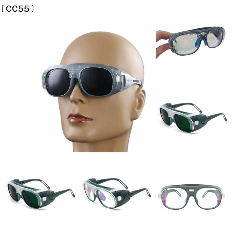 Argon Arc Welding Goggles – Anti-Glare PC Welder Glasses Welding Safety Goggles Qst