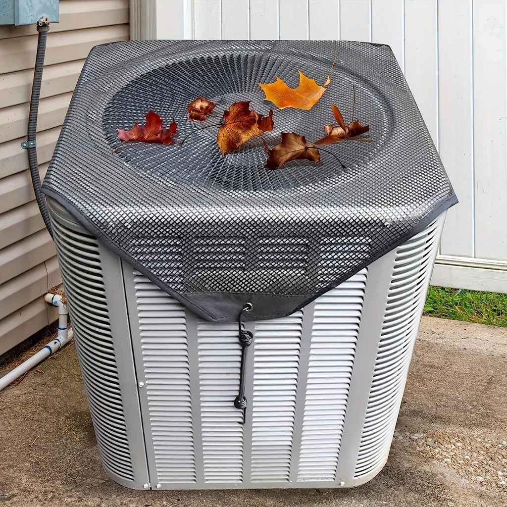 Outdoor Air Conditioner Cover – Water-Resistant & Windproof Air Conditioner Cover Qme
