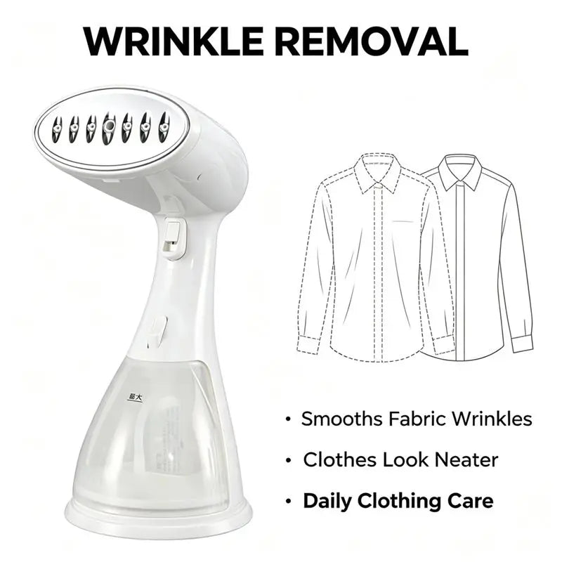 B15C Portable Handheld Garment Steamer – Mini Travel Clothes Iron Garment Steamer Qst