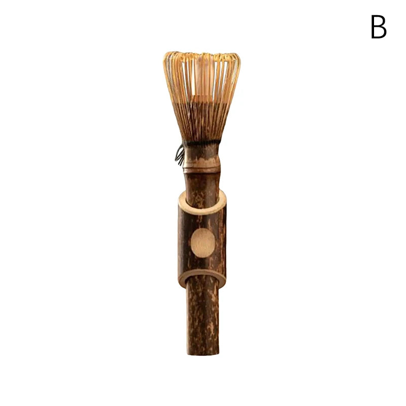 Bamboo Matcha Whisk Long Handle – Japanese Tea Ceremony Tool Matcha Tea Whisk Qst B