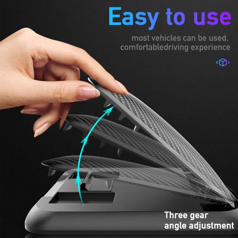 Universal Car Dashboard Phone Holder – Adjustable Clip Mount Car Phone Mount Qme