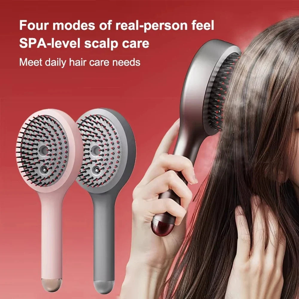 Electric Spray Massage Comb – Vibrating Scalp Massager Brush Scalp Massager Comb Qme