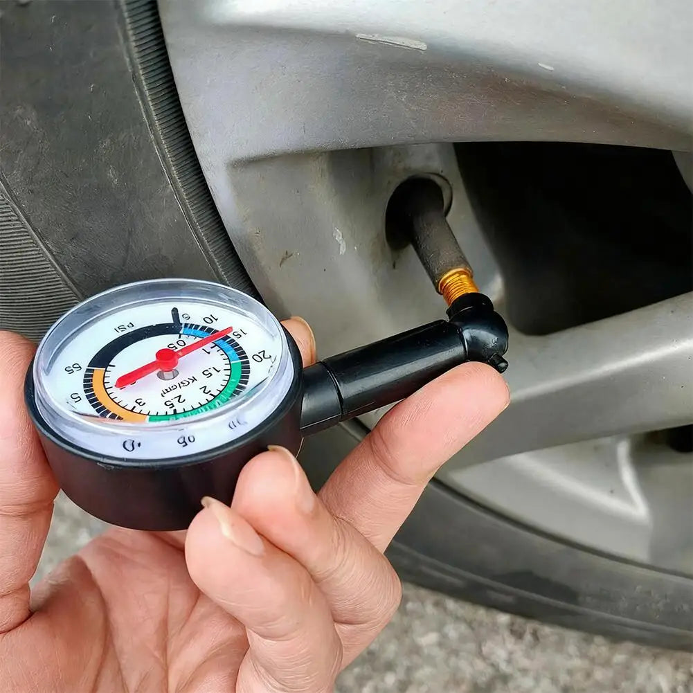 Car Tire Pressure Gauge – Tyre Deflation & Inflation Meter Tire Pressure Gauge Qme