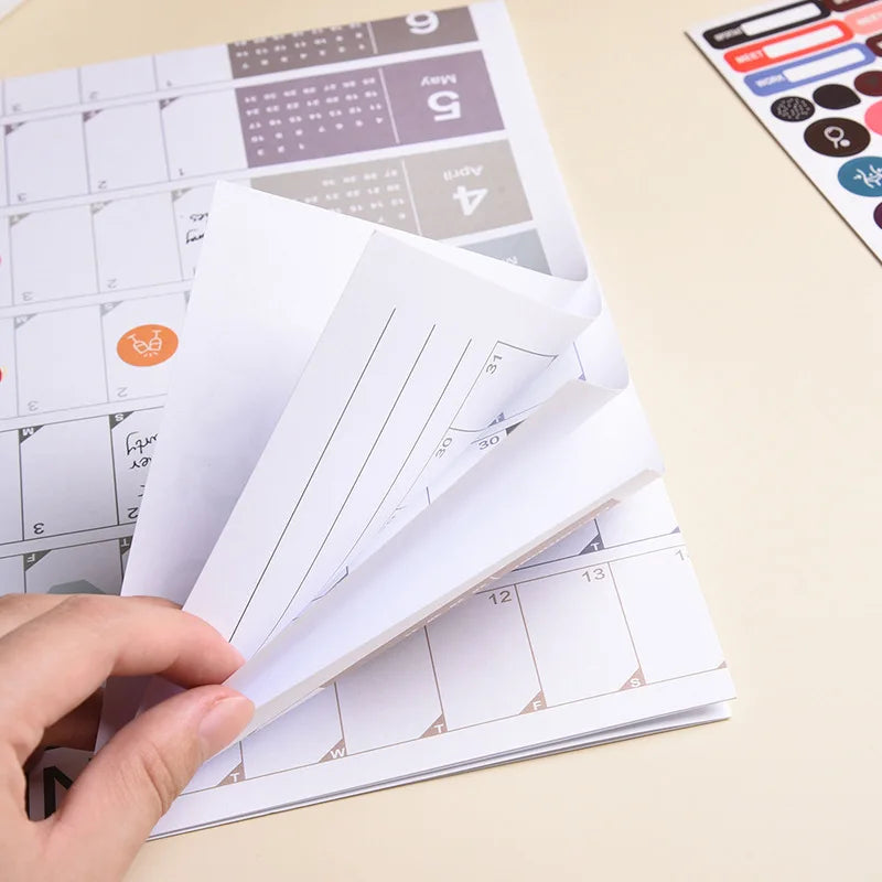 2026 Large Kawaii Wall Calendar To-Do List Planner – 7 Colors Wall Calendar Planner Qme