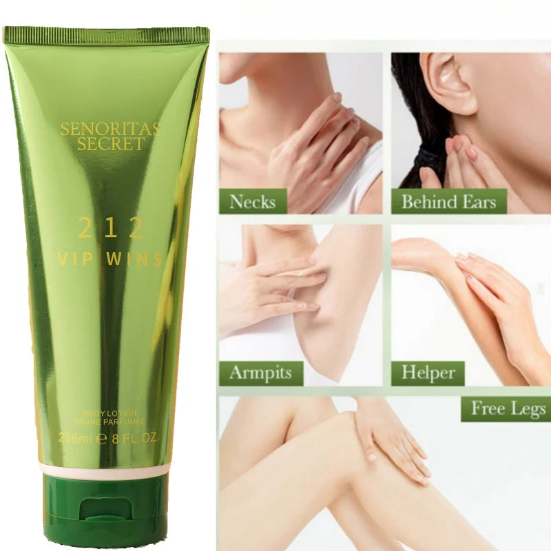 ROUSHUN 236ml Fragrance Body Lotion – Non-Greasy Moisturizer Body Lotion Qst