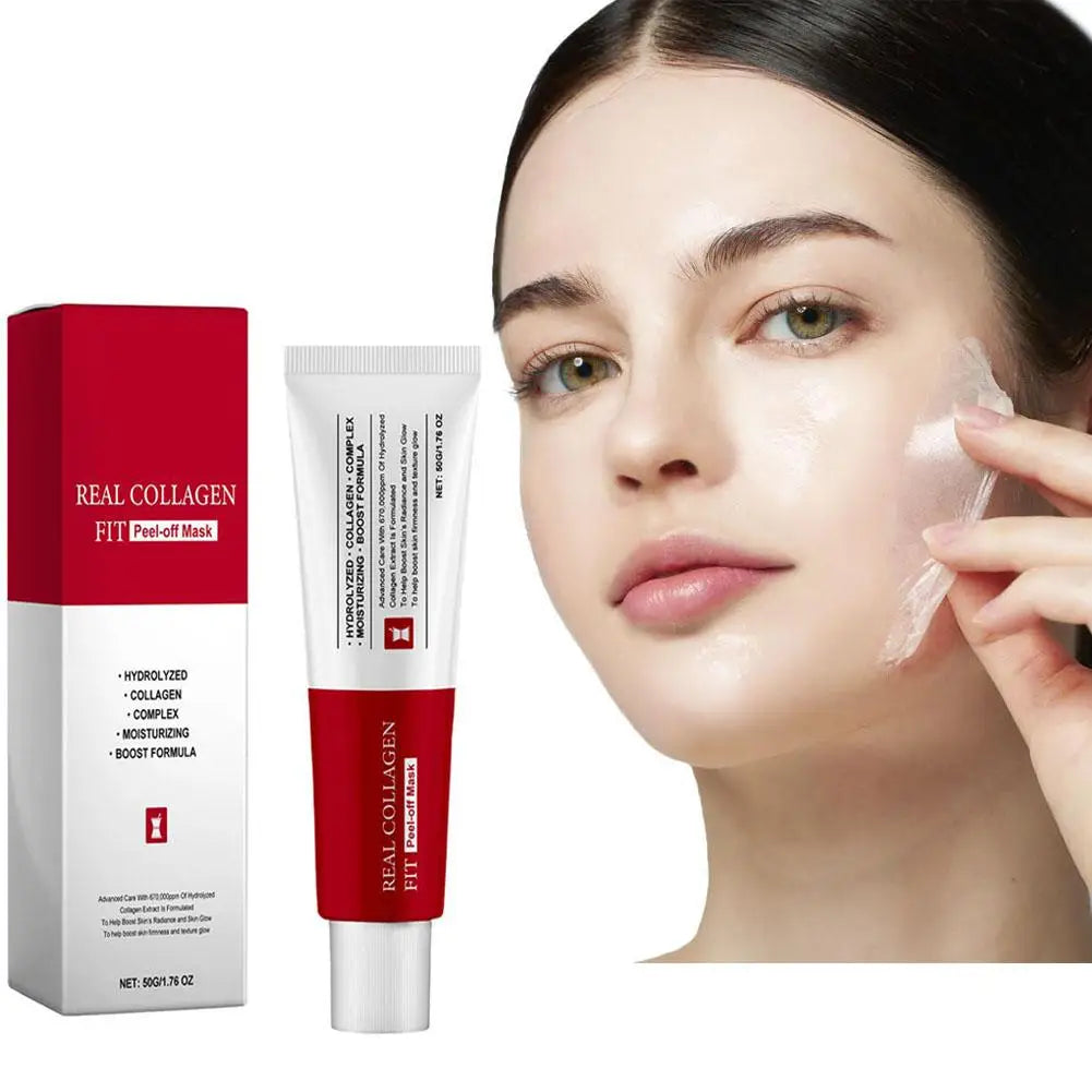 Collagen Peel-Off Face Mask – Deep Moisture & Glowy Skin Peel-Off Face Mask Qme