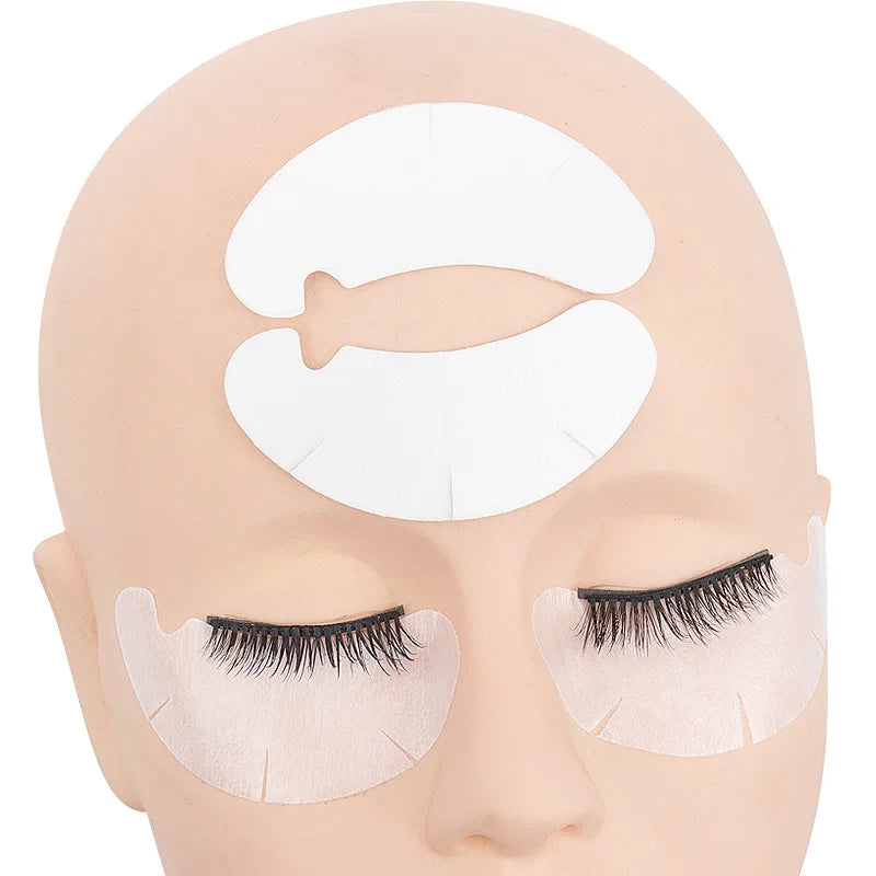50 Pairs Hydrogel Eye Pads for Eyelash Extensions – Lint Free Eyelash Extension Pads Qme