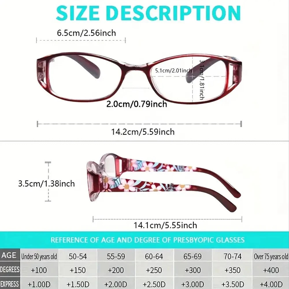 6-Pack Blue Light Blocking Reading Glasses +1.0–+3.0 | VOPHA Reading Glasses Qst
