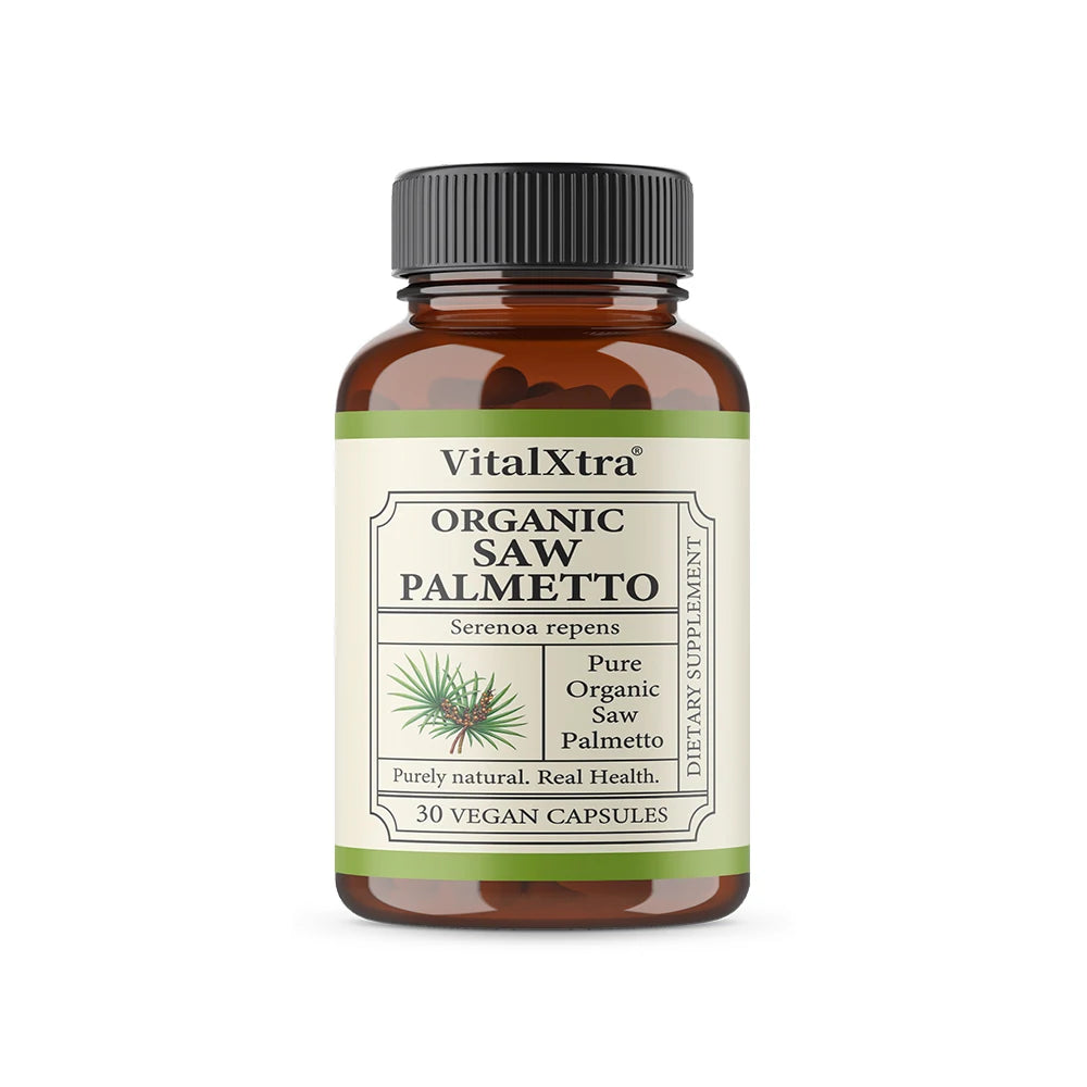 Saw Palmetto 1000mg Supplement – Prostate & Urinary Support Herbal Supplement Qst 30 count-1 bottle