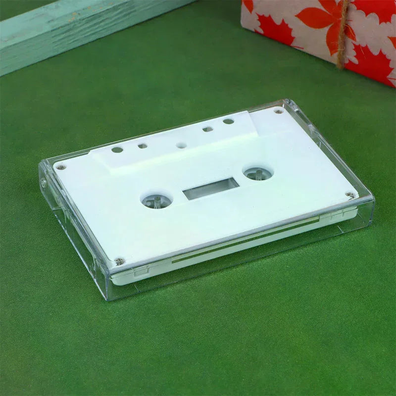 Cassette Tape Transparent Storage Box – Dustproof Clear Case Cassette Storage Case Qme