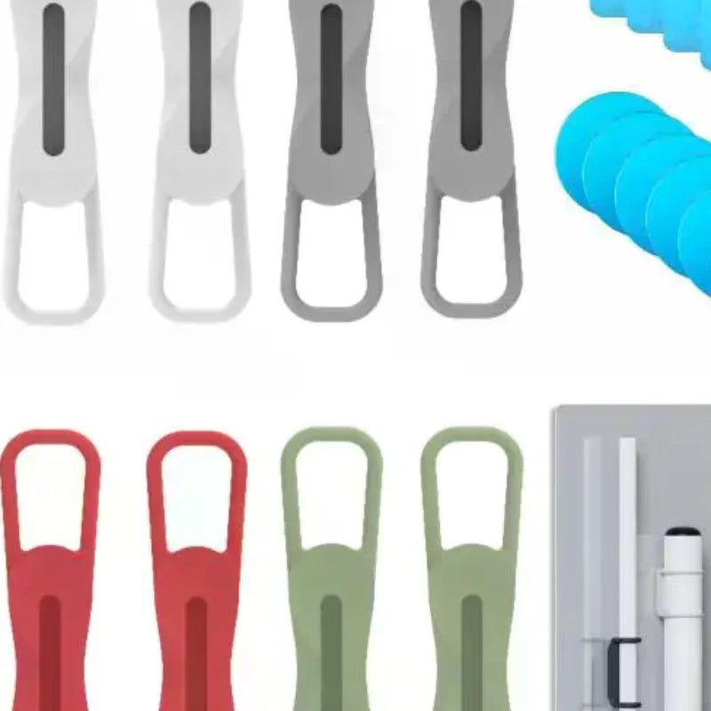 Magnetic Silicone Adjustable Pen Holder & Tablet Clip Magnetic Pen Holder Qme