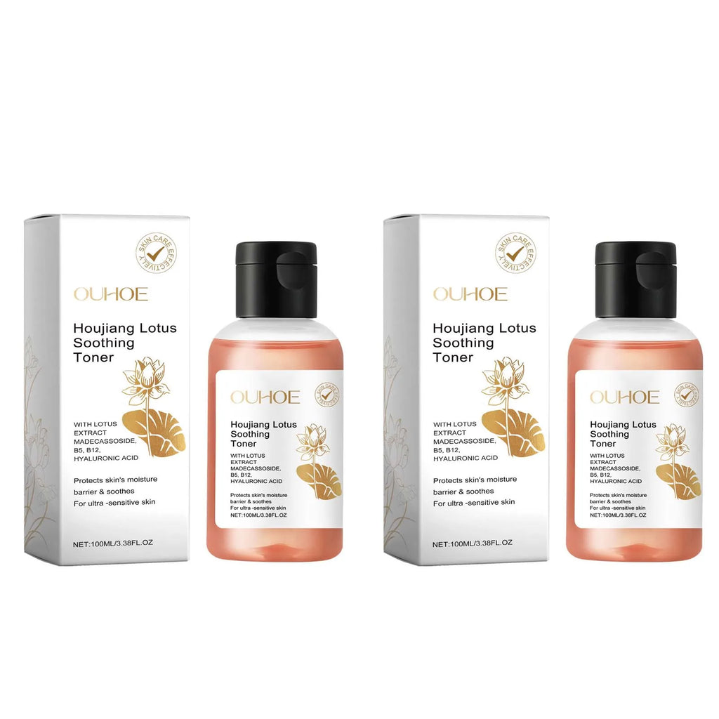 Lotus Facial Toner – Brightening, Moisturizing & Smoothing Facial Toner Qme 2 x 100ml Boxed