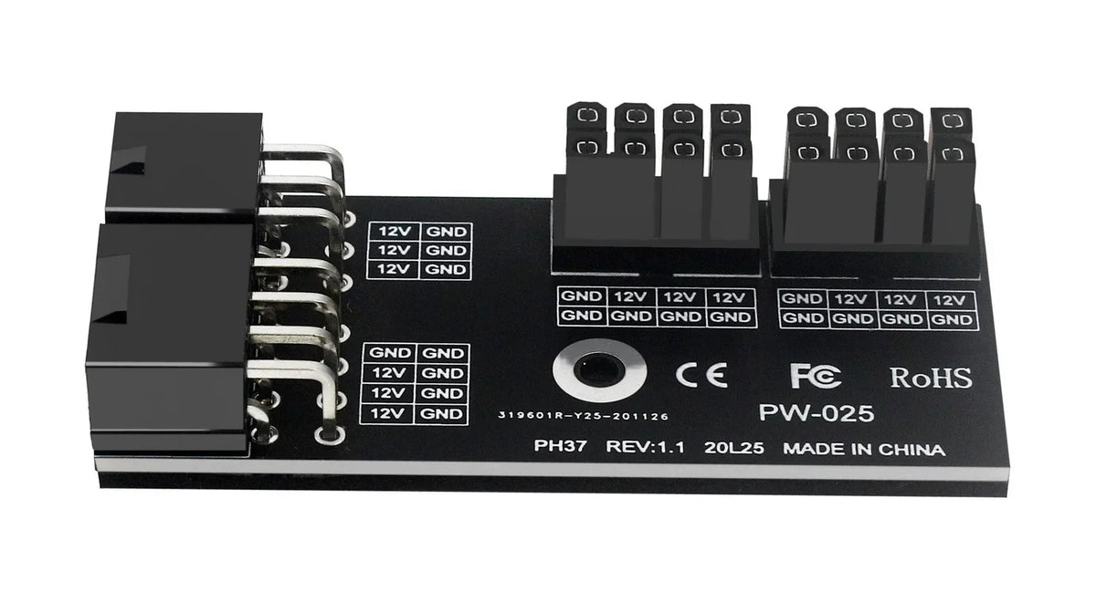 8+8 Pin GPU Power Adapter Board – 6+8P Supply Connector GPU Power Adapter Qme